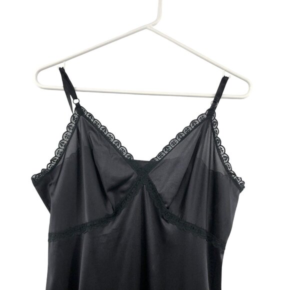 Vintage Sears Full Slip Womens 38 Used Black - Picture 13 of 16